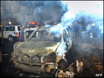 محل انفجار بصره