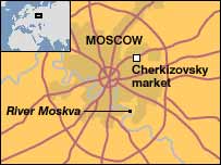 Moscow map