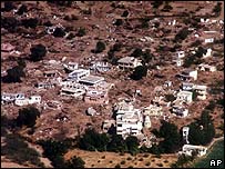 भूकंप प्रभावित इलाक़ा