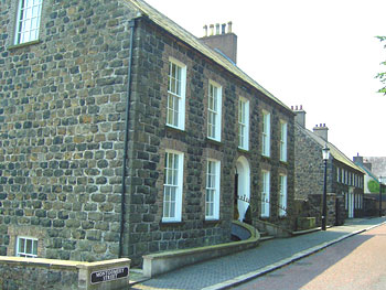 The former single brethren house at Gracehill