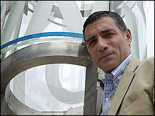 Spanish sculptor Jaume Plensa designed the sculpture placed on the roof of BBC's new Broadcasting House