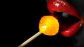Red lolly, yellow...