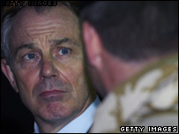 تونی بلر در عراق