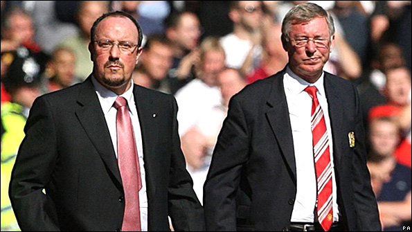 Sir Alex Ferguson and Rafa Benitez