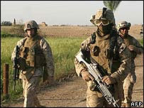 نیروهای آمریکایی در عراق