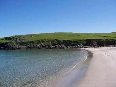 Lund beach in summer - just as it is every day