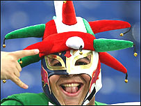 मैक्सिको की टीम के समर्थक