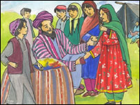 دخترکوچی جایزه می گیرد.