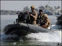 سربازان نیروی دریایی ایران