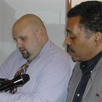 Gwilym Euros a Dafydd Ddu