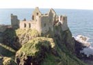 Photogrpah showing Dunluce castle