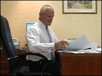 Treasury Minister Alan Bell