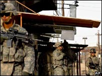 Kerkük'teki ABD askerleri