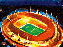 Liam Spencer - UEFA Cup Final artwork