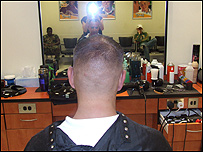 Rob admires the finished product