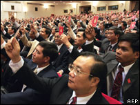 Các đại biểu tại ĐH X