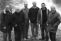 Swyddogion Clwb Pysgota Aberystwyth 