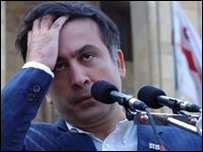 Tổng thống Gruzia Mikhail Saakashvili