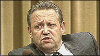 The East German Politburo member Guenter Schabowski