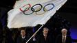 La bandera olímpica