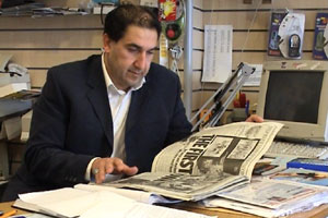 Ali is concerned about his family in Iraq