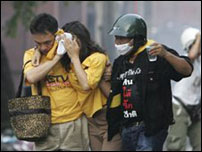 Biểu tình ở Bangkok