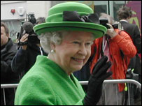 The Queen in Blackburn