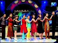 रियलिटी शो का एक दृश्य