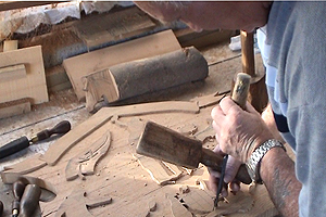 Jack first became interested in carving back in 1977 when a gentleman, who was a regular at his local pub, came in one day holding a beautiful walking stick.