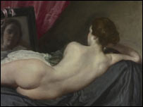 Vênus do Espelho, 1647-51 (detalhe) © The National Gallery