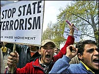 कश्मीर में विरोध प्रदर्शन