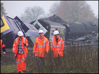 Záchranáři na místě neštěstí