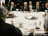 ملاقات محمود عباس با نمايندگان کنگره آمريکا