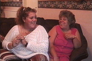 Liz and Sally have a hear-to-heart