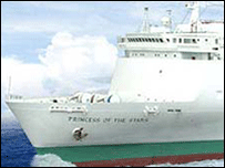 Chiếc tàu MV Princess of Stars