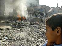 ग़ज़ा में इसराइली हमला