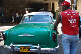 Parqueador. (Foto:Raquel Pérez)