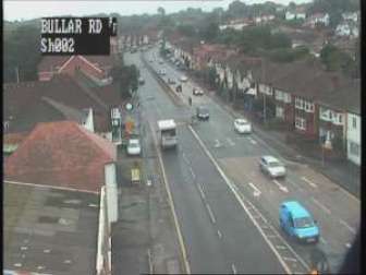 The A3024 at Bullar Road.