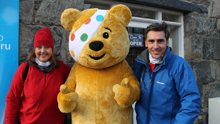 Caryl, Pudsey, a Daf Du