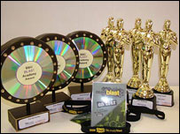 Awards for the Blast Academy members