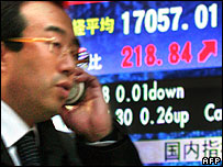 Thị trường chứng khoán ở Tokyo