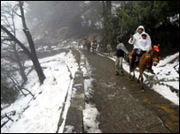 एक तीर्थयात्री (फ़ाइल फोटो)