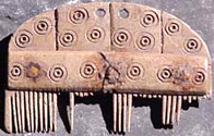 Photo of a bone comb