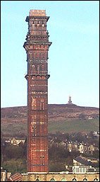 India Mill chimney - climbed by Fred Dibnah!