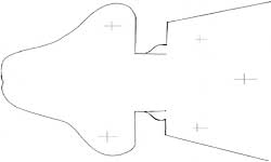 OK this is the template you'll need to draw. Put it on the biggest bit of paper you can find and you'll get a nice big Cockhorse. It's also at this stage that you might want to decorate your horse.