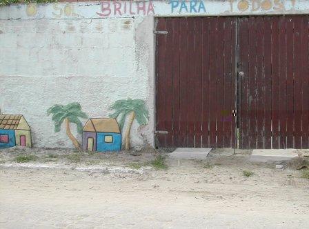 It is written The sun brights for everybody