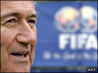 سپ بلاتر، رییس فیفا 