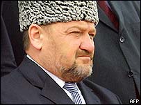 Líder checheno Akhmad Kadyrov