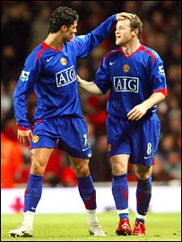 Rooney và Ronaldo của Man Utd 