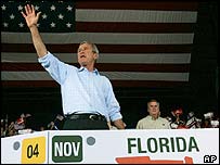 George W. Bush em campanha
